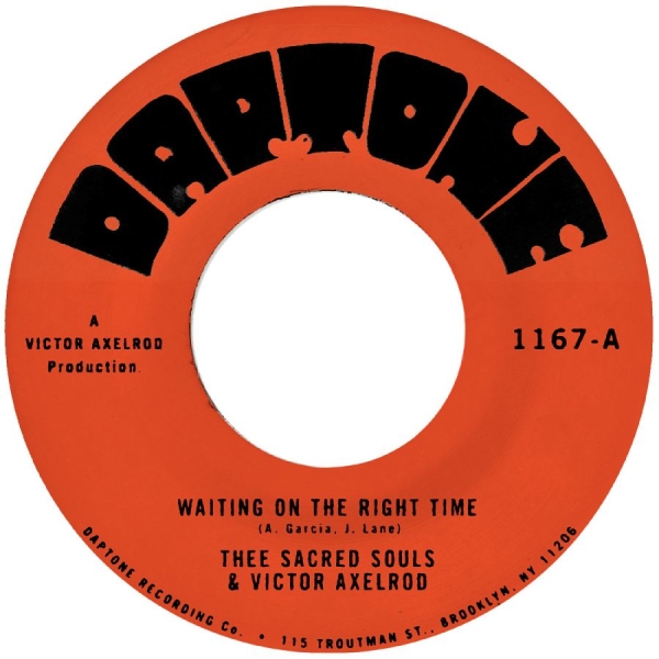 Thee Sacred Souls - Waiting On The Right Time B/W Waiti i gruppen VINYL / Kommende / Pop-Rock hos Bengans Skivbutik AB (5675755)