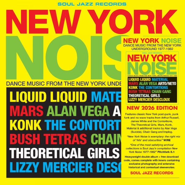 Soul Jazz Records Presents - New York Noise ? Dance Music From T i gruppen VINYL / Kommende / Pop-Rock hos Bengans Skivbutik AB (5675759)