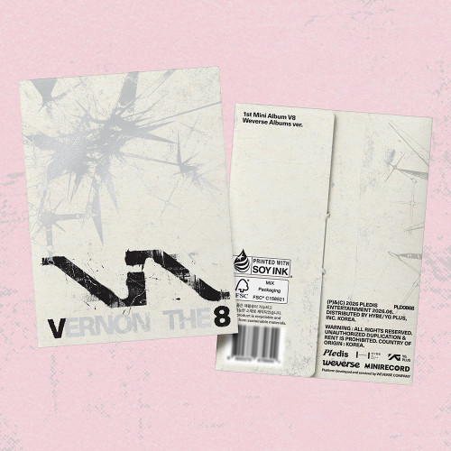 V8 (Seventeen) - V8 (Weverse Albums Ver.) i gruppen MERCHANDISE / Merch+Code / Kommende / K-Pop hos Bengans Skivbutik AB (5675897)
