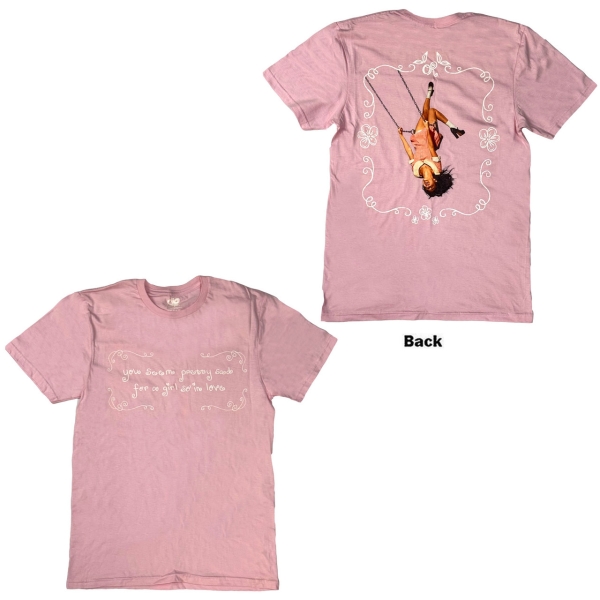 Olivia Rodrigo - Unisex T-Shirt: You Seem Pretty Sad (Pink) (Back Print) i gruppen MERCHANDISE / T-shirt / Kommende / Pop-Rock hos Bengans Skivbutik AB (5675965r)