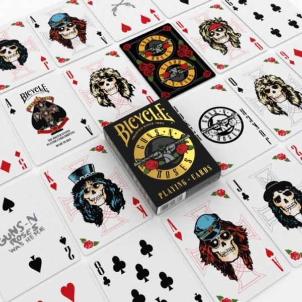 Guns N Roses - Playing Cards (6.5 Cm X 1.75 Cm X 9 i gruppen MERCHANDISE / T-shirt / Nyheter / Metal hos Bengans Skivbutik AB (5675994)