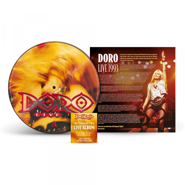 Doro - Live (Picture Vinyl LP) i gruppen VI TIPSER / Fredagsutgivelser / 2026-07-03 hos Bengans Skivbutik AB (5676192)