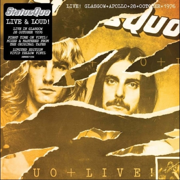 Status Quo - Live In Glasgow 28Th October 1976 (Color 2LP) i gruppen VI TIPSER / Fredagsutgivelser / 2026-08-28 hos Bengans Skivbutik AB (5676376)