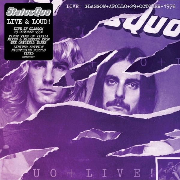 Status Quo - Live In Glasgow 29Th October 1976 (Color 2LP) i gruppen VI TIPSER / Fredagsutgivelser / 2026-08-28 hos Bengans Skivbutik AB (5676377)