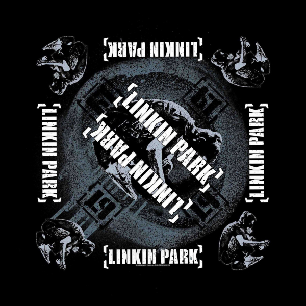Linkin Park - Unisex Bandana: Meteora (Black) i gruppen MERCHANDISE / Merch / Metal hos Bengans Skivbutik AB (5676439)