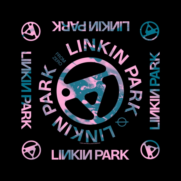 Linkin Park - Unisex Bandana: From Zero (Black) i gruppen MERCHANDISE / Merch / Nyheter / Metal hos Bengans Skivbutik AB (5676440)