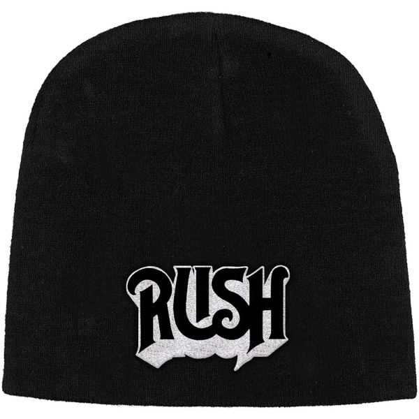 Rush - Unisex Beanie Hat: Logo (Black) i gruppen MERCHANDISE / Merch / Nyheter / Metal hos Bengans Skivbutik AB (5676447)