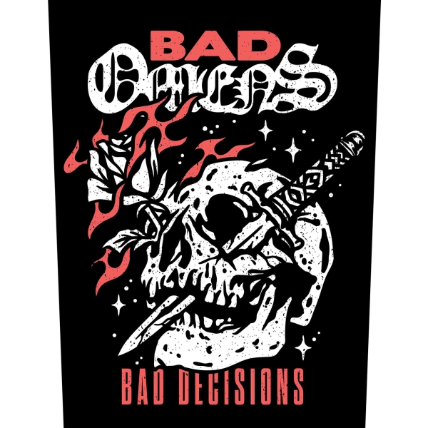 Bad Omens - Back Patch: Bad Decisions i gruppen MERCHANDISE / Tøypatch / / hos Bengans Skivbutik AB (5676449)