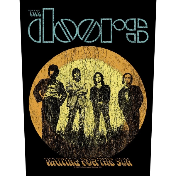 The Doors - Back Patch: Waiting For The Sun i gruppen MERCHANDISE / Tøypatch / / hos Bengans Skivbutik AB (5676451)