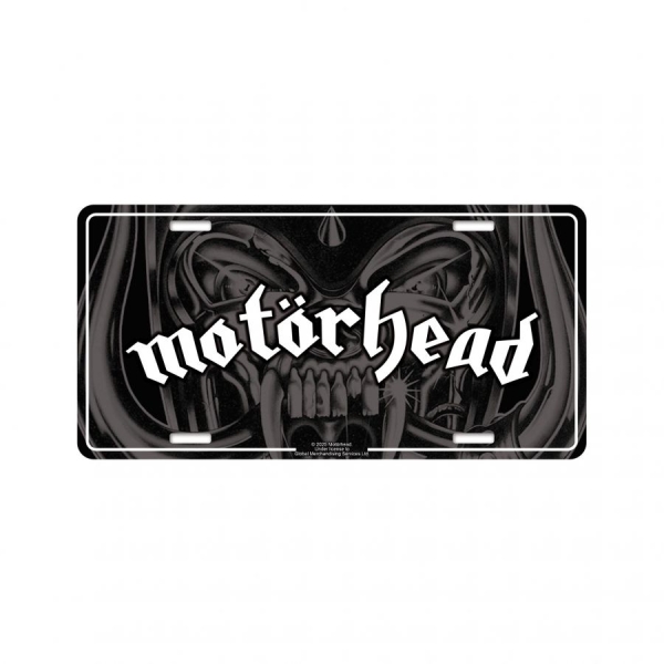 Motorhead - Number Logo (30,5 X 15 Cm) i gruppen MERCH hos Bengans Skivbutik AB (5676496)
