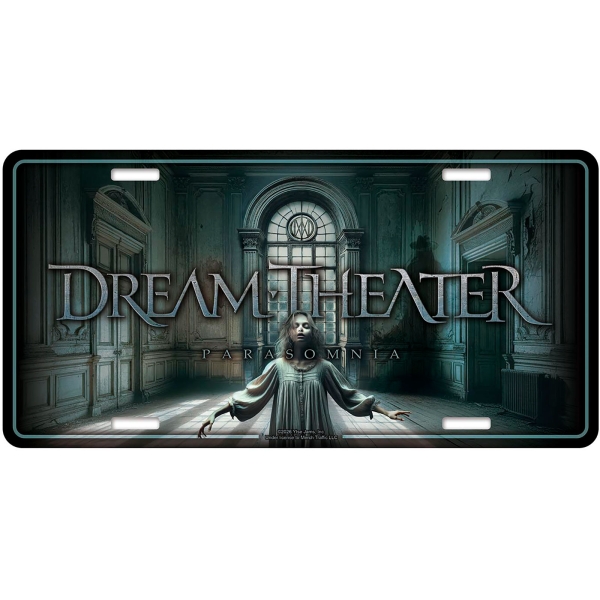 Dream Theater - Number Plate: Parasomnia i gruppen MERCHANDISE / Merch / Nyheter / Metal hos Bengans Skivbutik AB (5676510)
