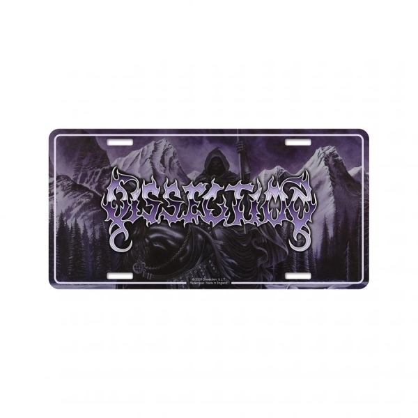 Dissection - Number Plate Storm Of The Light's B i gruppen MERCHANDISE / Merch / Kommende / Metal hos Bengans Skivbutik AB (5676515)