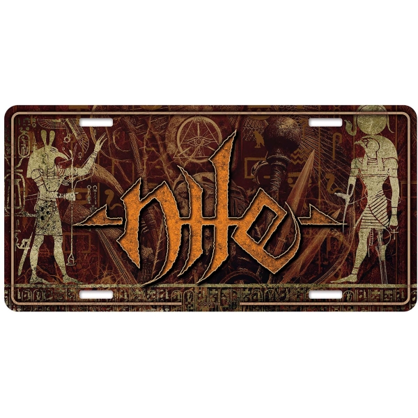 Nile - Number Plate: Logo i gruppen MERCHANDISE / Merch / Nyheter / Metal hos Bengans Skivbutik AB (5676525)