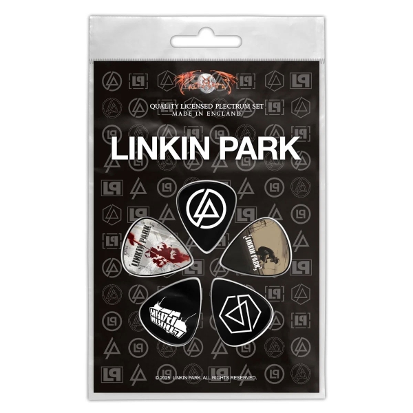 Linkin Park - Plectrum Pack: Classics i gruppen MERCHANDISE / Merch / Nyheter / Metal hos Bengans Skivbutik AB (5676536)