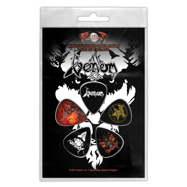 Venom - Plectrum Pack: Black Metal i gruppen MERCHANDISE / Merch / Nyheter / Metal hos Bengans Skivbutik AB (5676537)