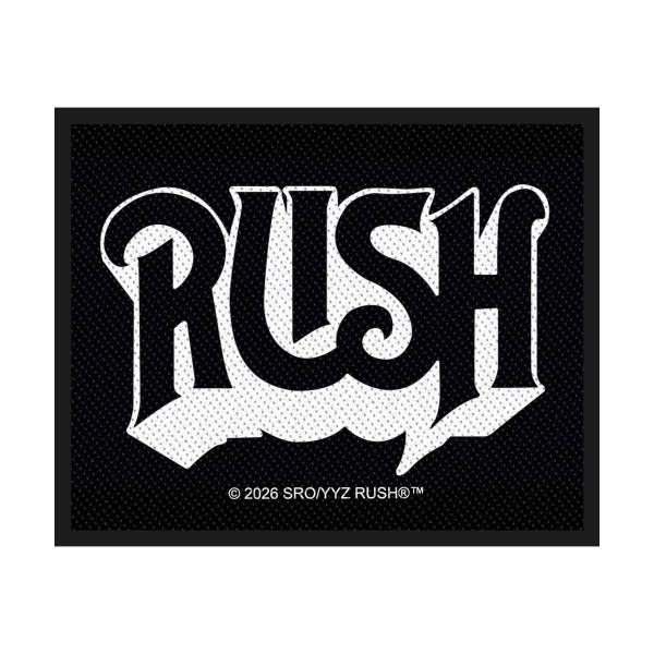 Rush - Standard Woven Patch: Logo i gruppen MERCHANDISE / Tøypatch / / hos Bengans Skivbutik AB (5676540)