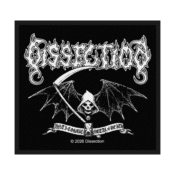 Dissection - Standard Woven Patch: Reaper i gruppen MERCHANDISE / Tøypatch / / hos Bengans Skivbutik AB (5676546)