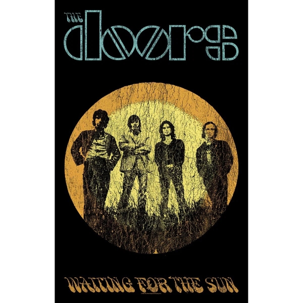 The Doors - Textile Poster: Waiting For The Sun i gruppen MERCHANDISE / Merch / Kommende / Pop-Rock hos Bengans Skivbutik AB (5676547)