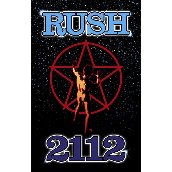 Rush - Textile Poster: 2112 i gruppen MERCHANDISE / Merch / Nyheter / Metal hos Bengans Skivbutik AB (5676548)