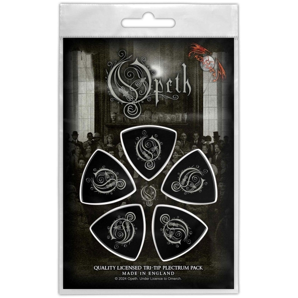 Opeth - Tri-Tip Plectrum Pack: The Last Will And Testament i gruppen MERCHANDISE / Merch / Nyheter / Metal hos Bengans Skivbutik AB (5676566)