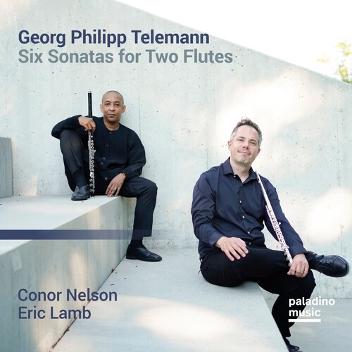 Telemann G P - Six Sonatas For Two Flutes i gruppen CD / Klassisk hos Bengans Skivbutik AB (5676592)