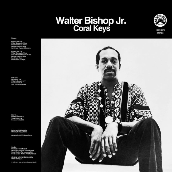 Bishop Jr. Walter - Coral Keys - Remastered (Blue With i gruppen VINYL / Kommende / Jazz hos Bengans Skivbutik AB (5676650)
