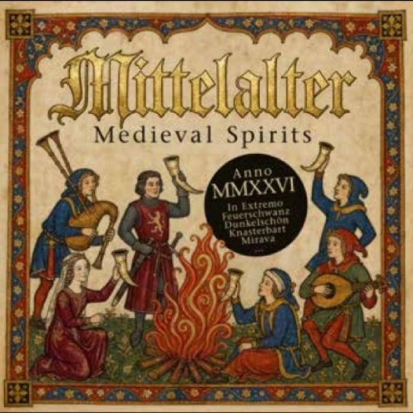 Various Artists - Mittelalter: Medieval Spirits 2026 i gruppen CD / Kommende / World Music hos Bengans Skivbutik AB (5676697)