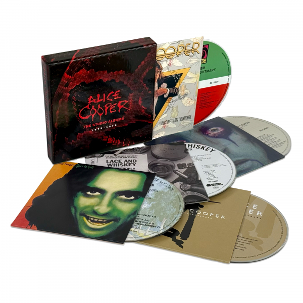 Alice Cooper - The Studio Albums 1975-1978 (Ltd 5Cd Boxset) i gruppen CD / Kommende / Metal hos Bengans Skivbutik AB (5676790)