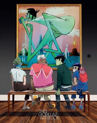 Gorillaz - The Gorillaz Art Book - Cover Variant B i gruppen Øvrige Bøker hos Bengans Skivbutik AB (5676798)