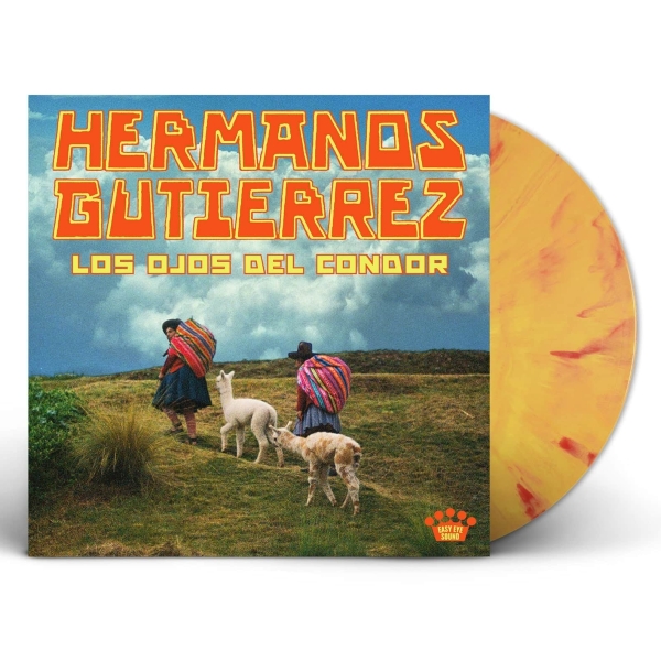 Hermanos Gutiérrez - Los Ojos Del Cóndor (Solar Flare Vinyl) i gruppen VINYL / Kommende / Pop-Rock hos Bengans Skivbutik AB (5676826)
