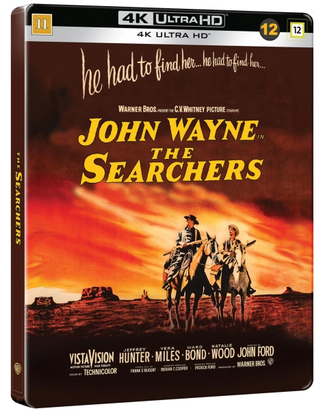 Movie - The Searchers (Ltd Steelbook 2-Disc / 4K Uhd + Blu-Ray) i gruppen FILM / Film UHD-4K / / hos Bengans Skivbutik AB (5676845)