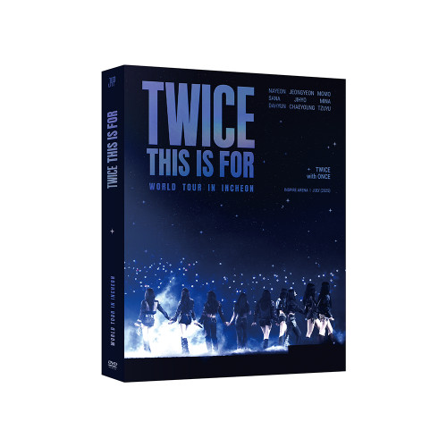 Twice - This Is For - World Tour In Incheon DVD + Original Ticket i gruppen Minishops / K-Pop Minishops / Twice hos Bengans Skivbutik AB (5676848)