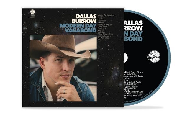 Dallas Burrow - Modern Day Vagabond i gruppen CD / Kommende / Country hos Bengans Skivbutik AB (5676895)