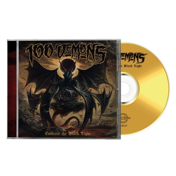 100 Demons - Embrace The Black Light i gruppen CD / Kommende / Metal hos Bengans Skivbutik AB (5676945)