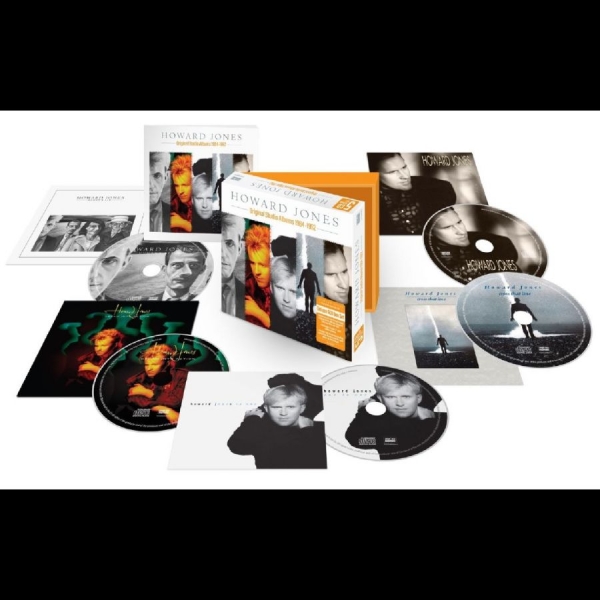 Howard Jones - Original Studio Albums 1984-1992 i gruppen CD / Kommende / Pop-Rock hos Bengans Skivbutik AB (5676969)