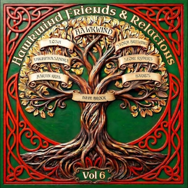 Hawkwind - Friends & Relations i gruppen CD / Kommende / Pop-Rock hos Bengans Skivbutik AB (5677103)