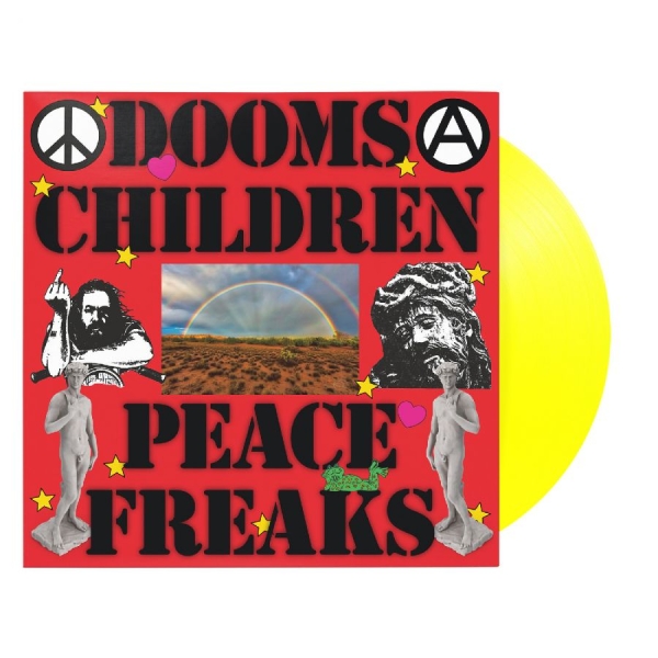 Dooms Children - Peace Freaks (Neon Yellow Lp) i gruppen VINYL / Kommende / Pop-Rock hos Bengans Skivbutik AB (5677138)
