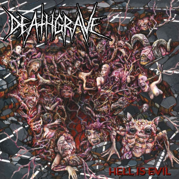 Deathgrave - Hell Is Evil i gruppen CD / Kommende / Pop-Rock hos Bengans Skivbutik AB (5677156)