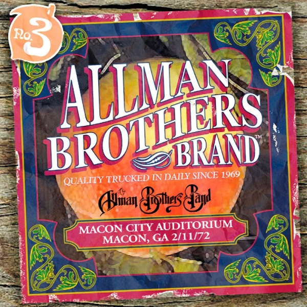 Allman Brothers Band The - Macon City Auditorium 2-11-72 i gruppen CD / Kommende / Pop-Rock hos Bengans Skivbutik AB (5677160)