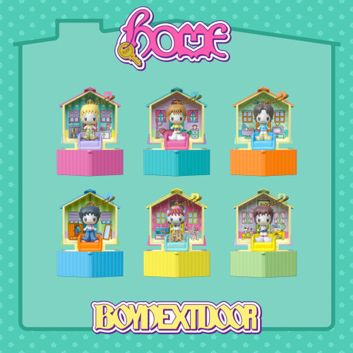 Boynextdoor - Home (Pocket Home Ver.) (Random Ver.) i gruppen MERCHANDISE / Merch+Code / Kommende / K-Pop hos Bengans Skivbutik AB (5677229)