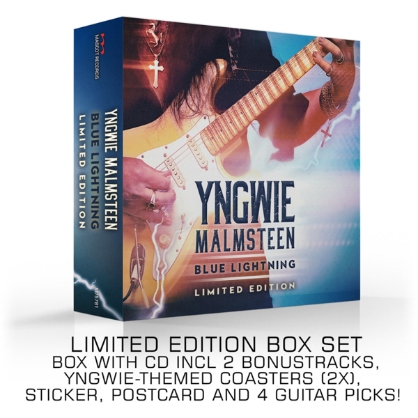 Yngwie Malmsteen - Blue Lightning i gruppen CD / Blues hos Bengans Skivbutik AB (5677247)