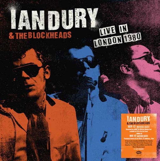 Ian Dury & The Blockheads - Live In London 1980 (2Cd) i gruppen VI TIPSER / Hjem - CD Nyheter & Kommende hos Bengans Skivbutik AB (5677288)