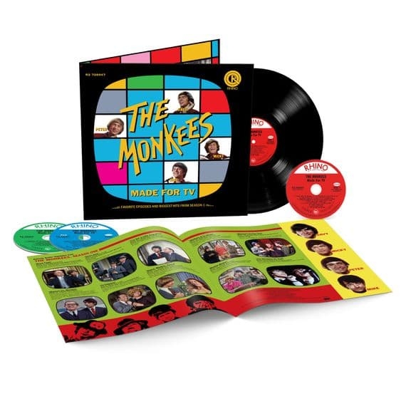 The Monkees - Made For Tv: Favorite Episodes (LP, 2CD & BD Boxset) i gruppen Musikk / Blu-Ray+CD / Kommende / Pop-Rock hos Bengans Skivbutik AB (5677411)