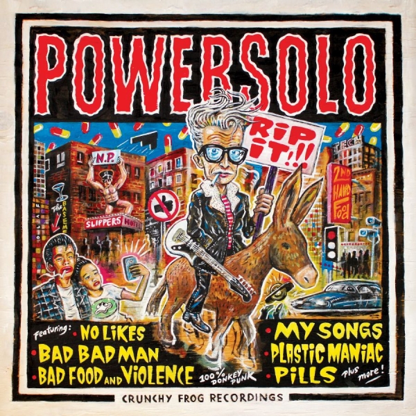 Powersolo - Rip It! i gruppen VINYL / Kommende / Pop-Rock hos Bengans Skivbutik AB (5677434)