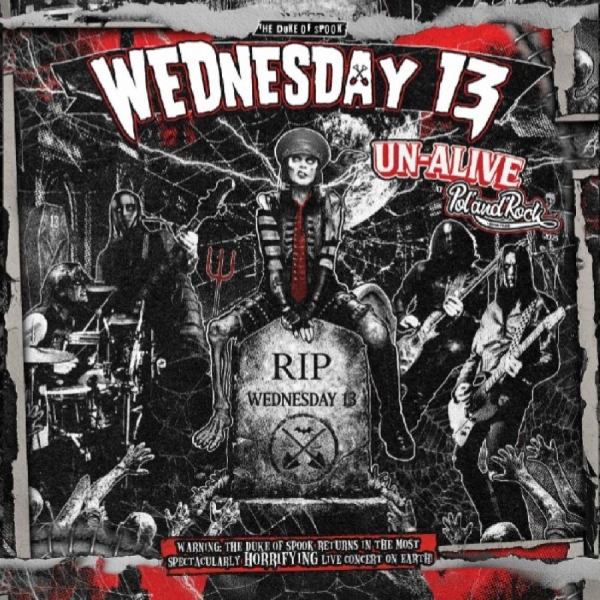 Wednesday 13 - Un-Alive From Pol'and'rock 2025 i gruppen VINYL / Kommende / Metal hos Bengans Skivbutik AB (5677534)