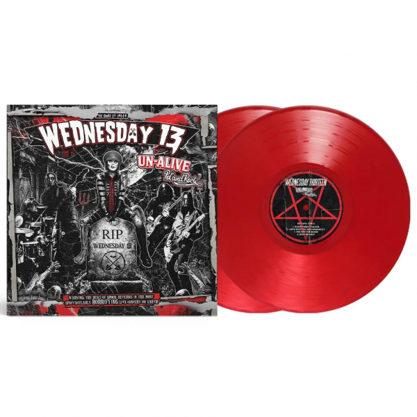 Wednesday 13 - Un-Alive From Pol'and'Rock 2025 (Red Vinyl / 2LP) i gruppen VINYL / Metal hos Bengans Skivbutik AB (5677534)