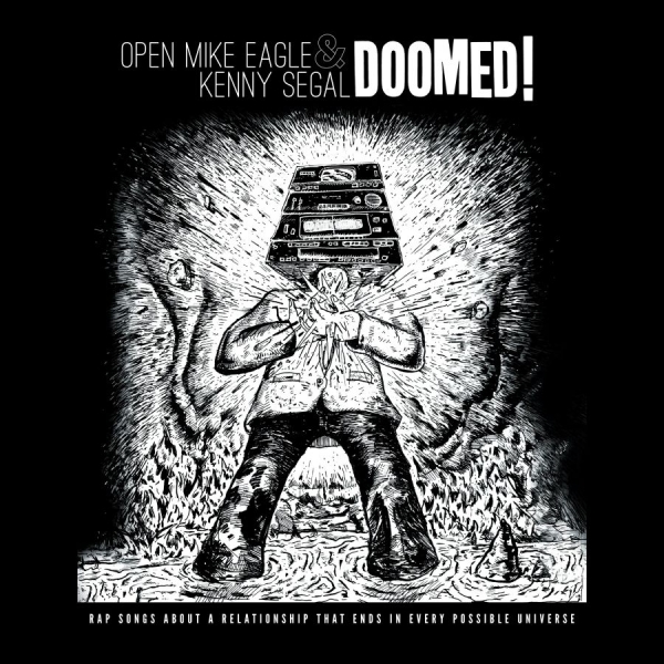 Open Mike Eagle & Kenny Segal - Doomed! i gruppen VINYL / Kommende / Hip Hop-Rap hos Bengans Skivbutik AB (5677672)