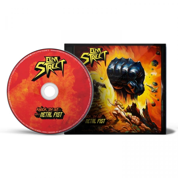 Elm Street - Knock 'Em Out, With A Metal Fist i gruppen CD / Kommende / Metal hos Bengans Skivbutik AB (5677680)
