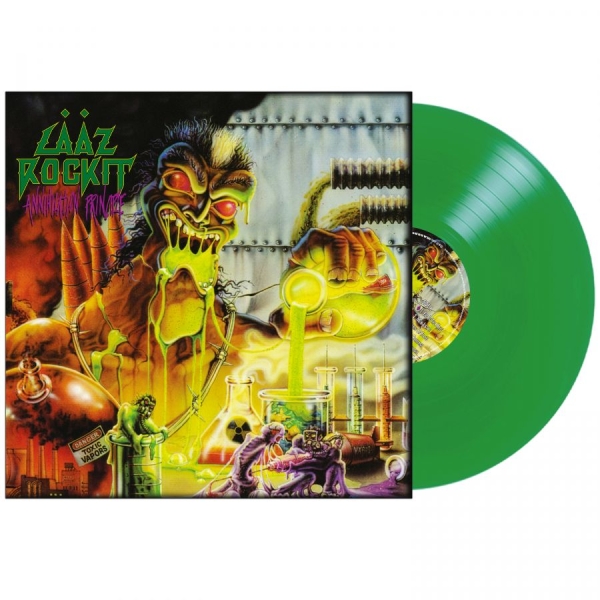 Laaz Rockit - Annihilation Principle (Green Vinyl LP) i gruppen VINYL / Kommende / Metal hos Bengans Skivbutik AB (5677681)