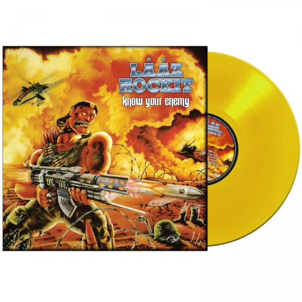 Laaz Rockit - Know Your Enemy (Yellow Vinyl Lp) i gruppen VINYL / Kommende / Metal hos Bengans Skivbutik AB (5677682)